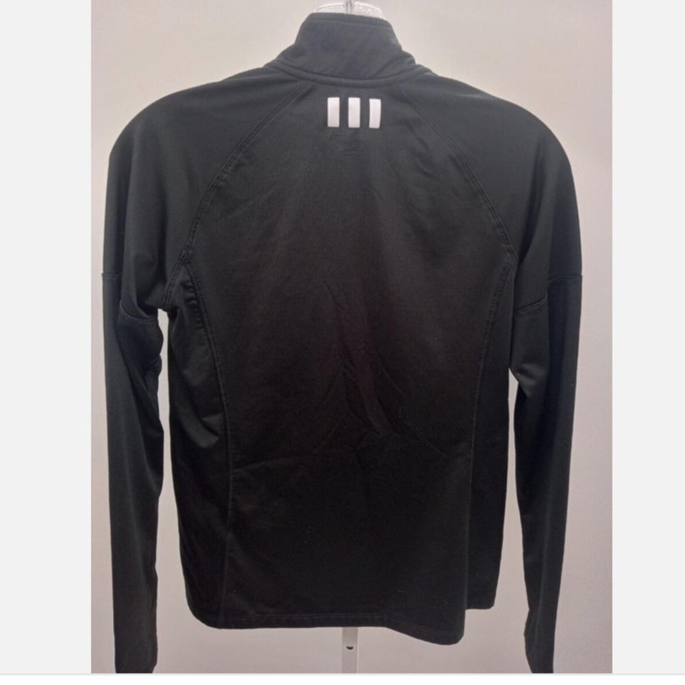 - - Adidas Black Golf Pullover. Euc! Small - image 2